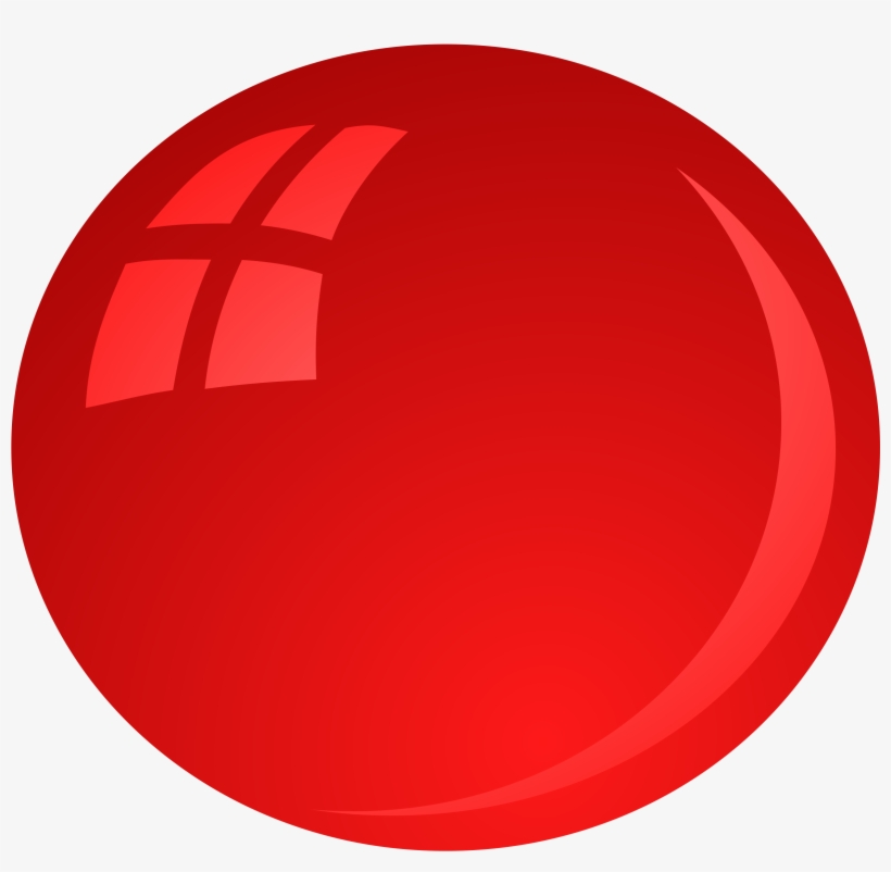 Bubble Red Water - Clip Art, transparent png