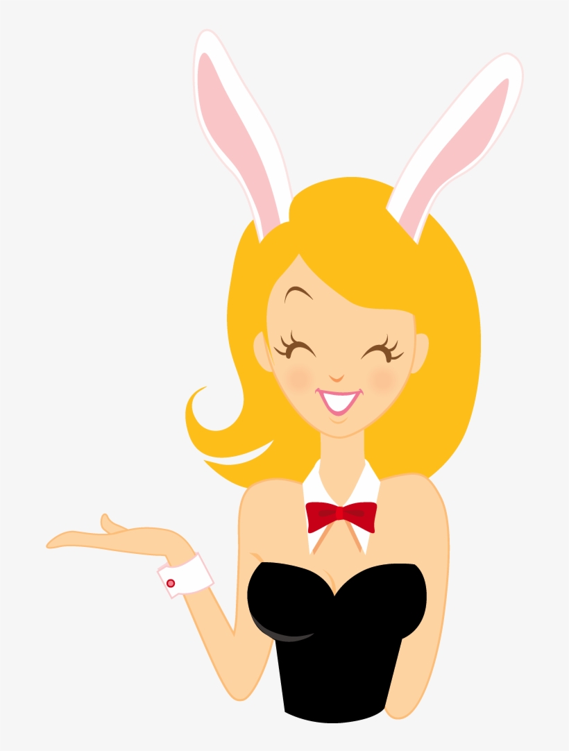 Download Png Ico Icns - 兔女郎 卡通, transparent png