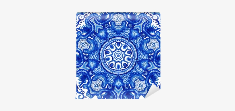 Watercolor Vector Gzhel - Monthly Bill Organizer And Planner Notebook [book], transparent png