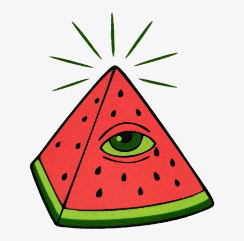 Watermelon Png Tumblr Clipart Royalty Free Stock - Illuminati Png, transparent png