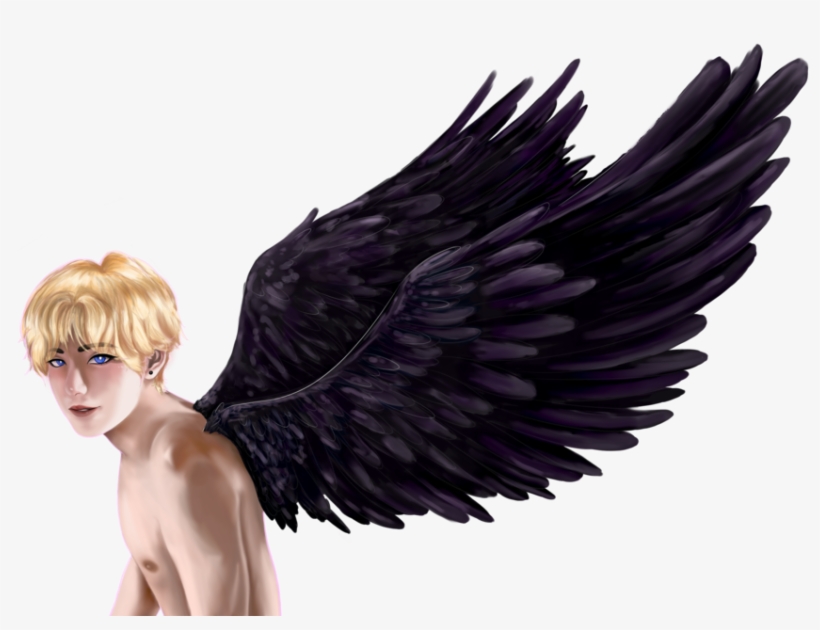 The Fallen Angel - Fallen Angel Taehyung Wings, transparent png