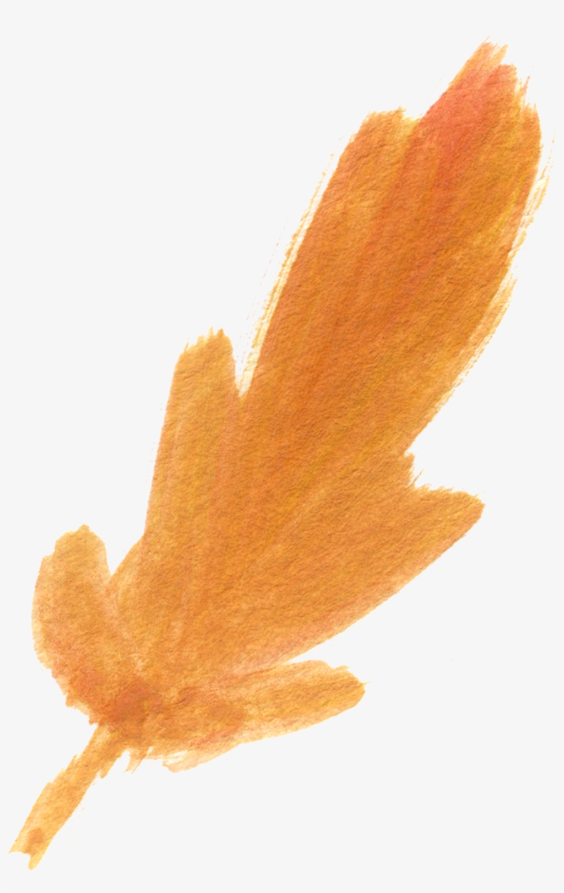 Free Fall Watercolor Floral Clip Art- So Pretty - Free Watercolor Leaf Transparent Png, transparent png