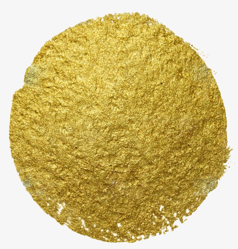 Free Gold Watercolor Texture Paint Stain Abstract - Gold Water Paint Png, transparent png