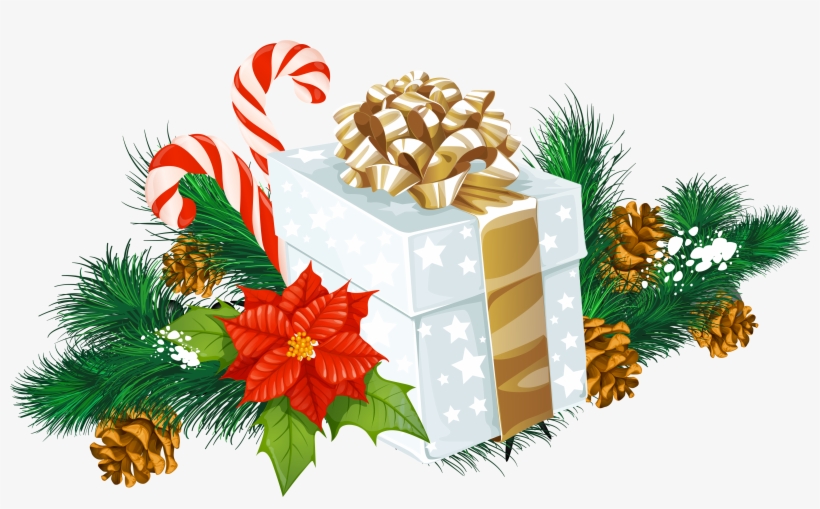 Clip Transparent Stock Transparent White Gift Decor - Christmas Day, transparent png