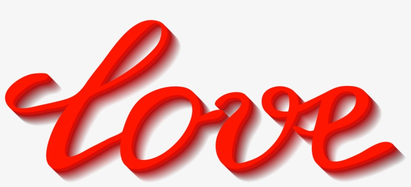 Lettering Love Png Text, transparent png