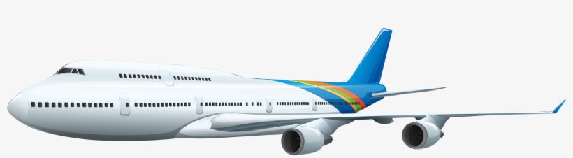 Boeing 747 Clipart, transparent png