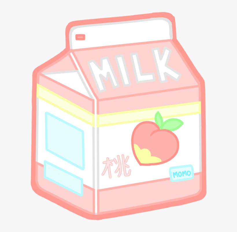 Cute Peach Milk, transparent png