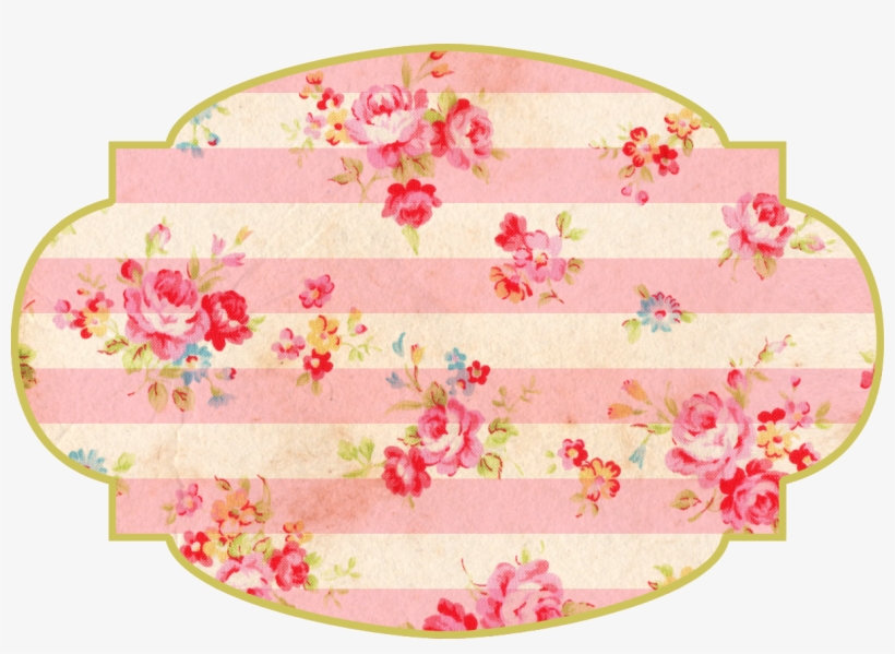 Free Shabby Floral Tags By Fptfy 1 - Tags Floral, transparent png