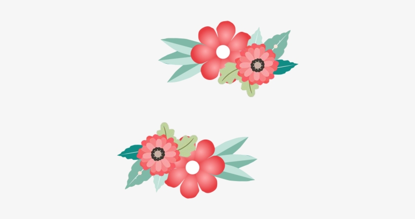 Flower Border, Flower Border，frame, Border, Invitation - Png Border Flower Illustration Vector, transparent png