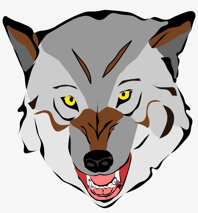 Clip Art Library Cute At Getdrawings Com Free For Personal - Custom Scary Wolf Shower Curtain, transparent png