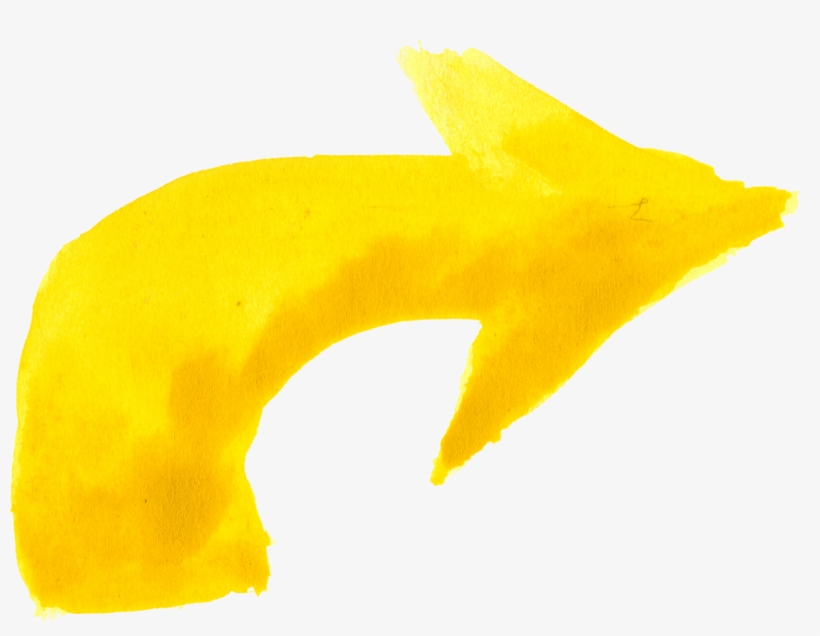 Free Download - Watercolour Arrow Png, transparent png