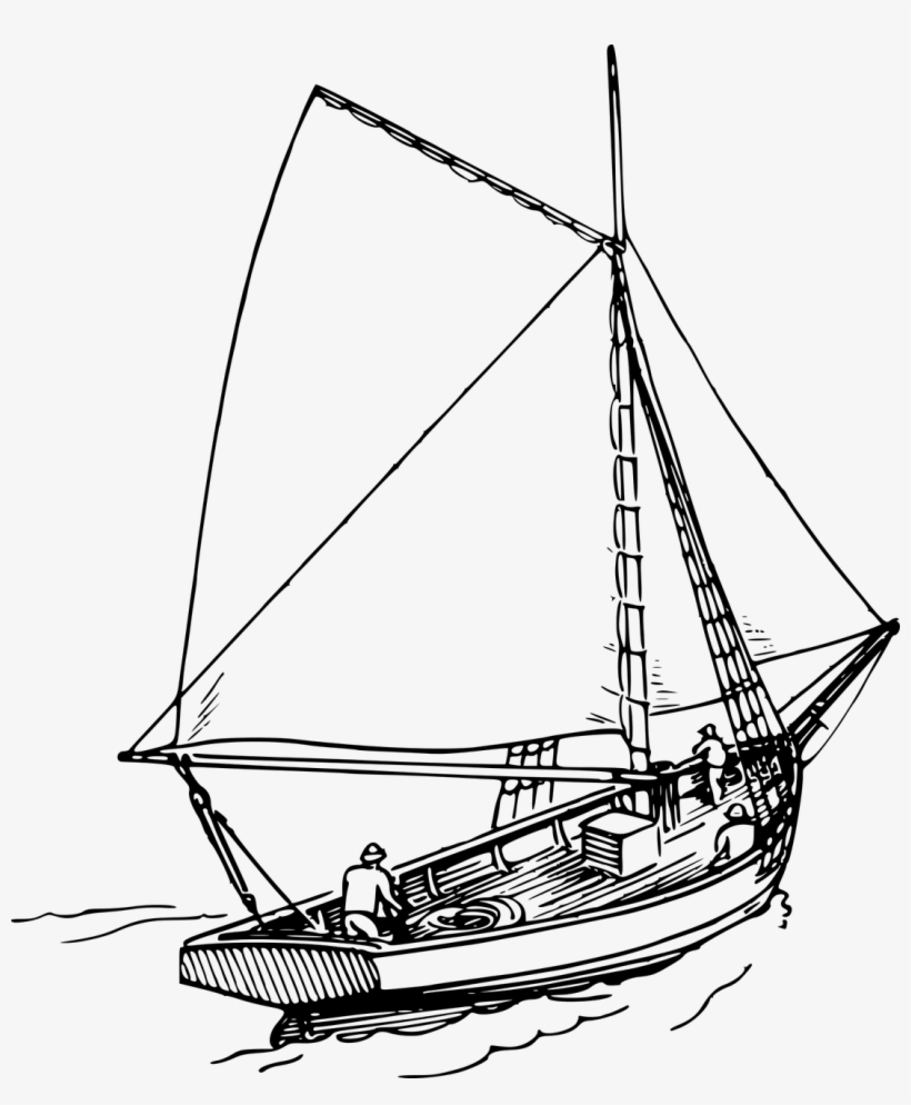 Boat, Boat, Ocean, Sail, Sailing, Sea, Ship - Sail, transparent png