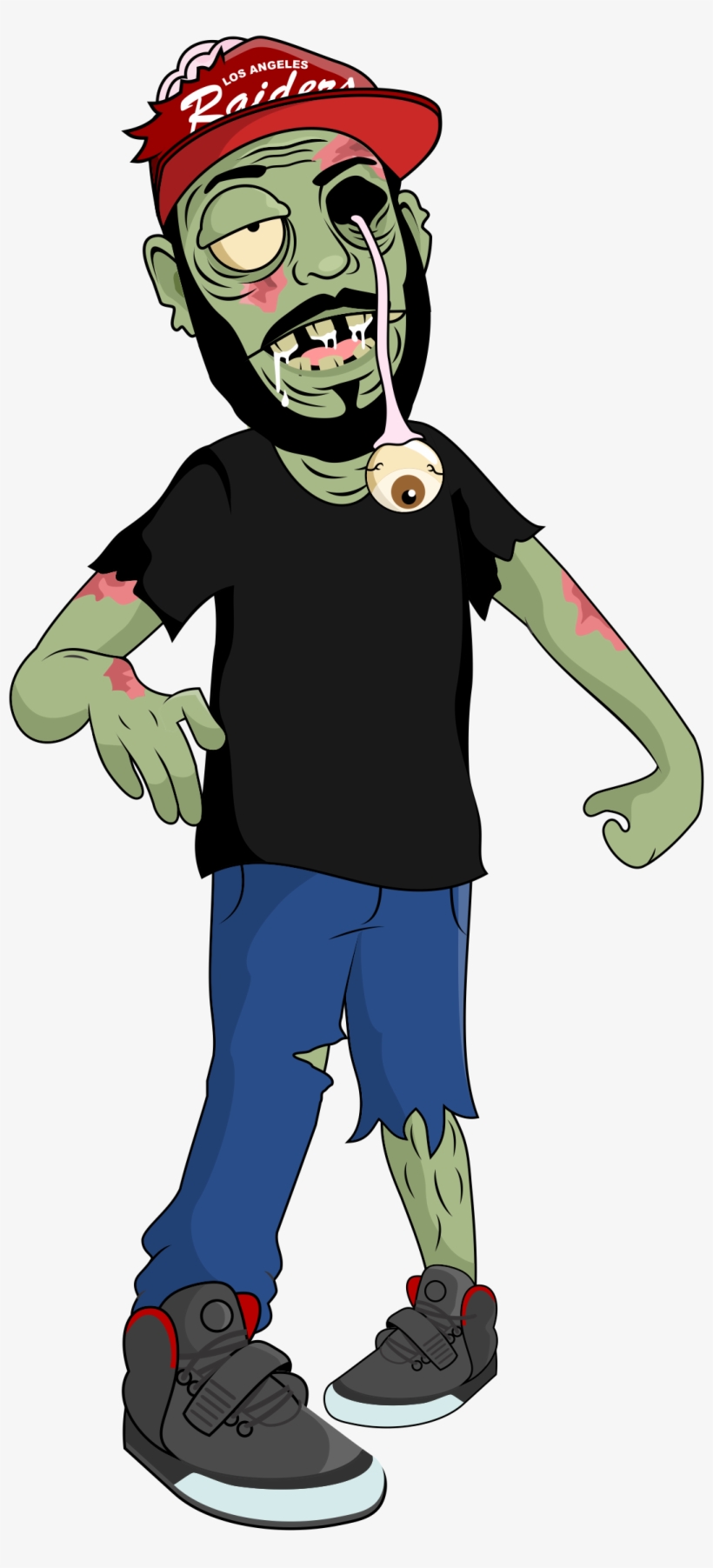 Vector Zombie Clipart - Clip Art - 1567x2501 PNG Download - PNGkit