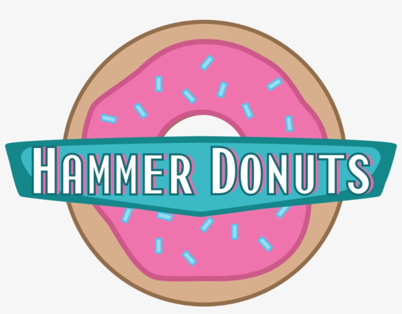 Hammerdonutslogo Format=1000w, transparent png