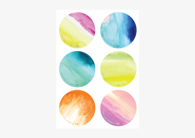 Puj Bath Treads, Watercolor - Puj Grippy, transparent png