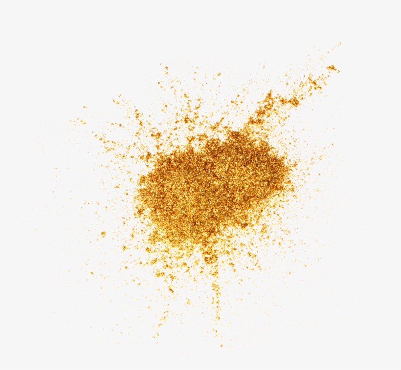 Pure Gold Glitter - Gold Glitter, transparent png