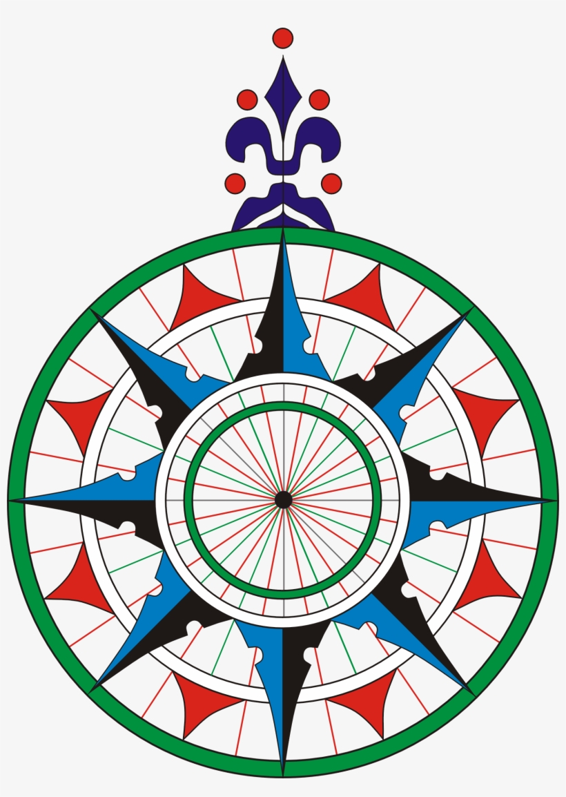 Reinel Wind Rose - Compass Rose, transparent png