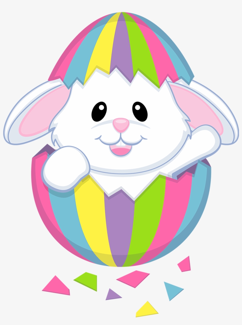 Easter - Cute Easter Bunny Clipart, transparent png