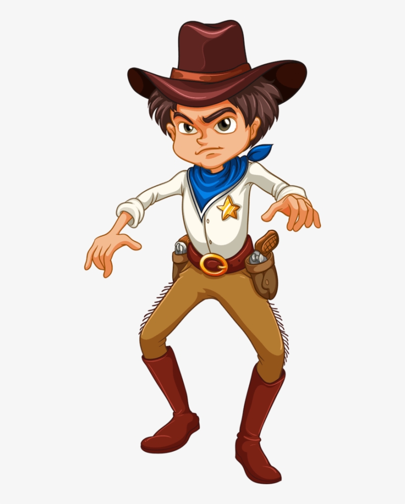 Free Png Cowboy Png Images Transparent - Cowboy Illustration, transparent png