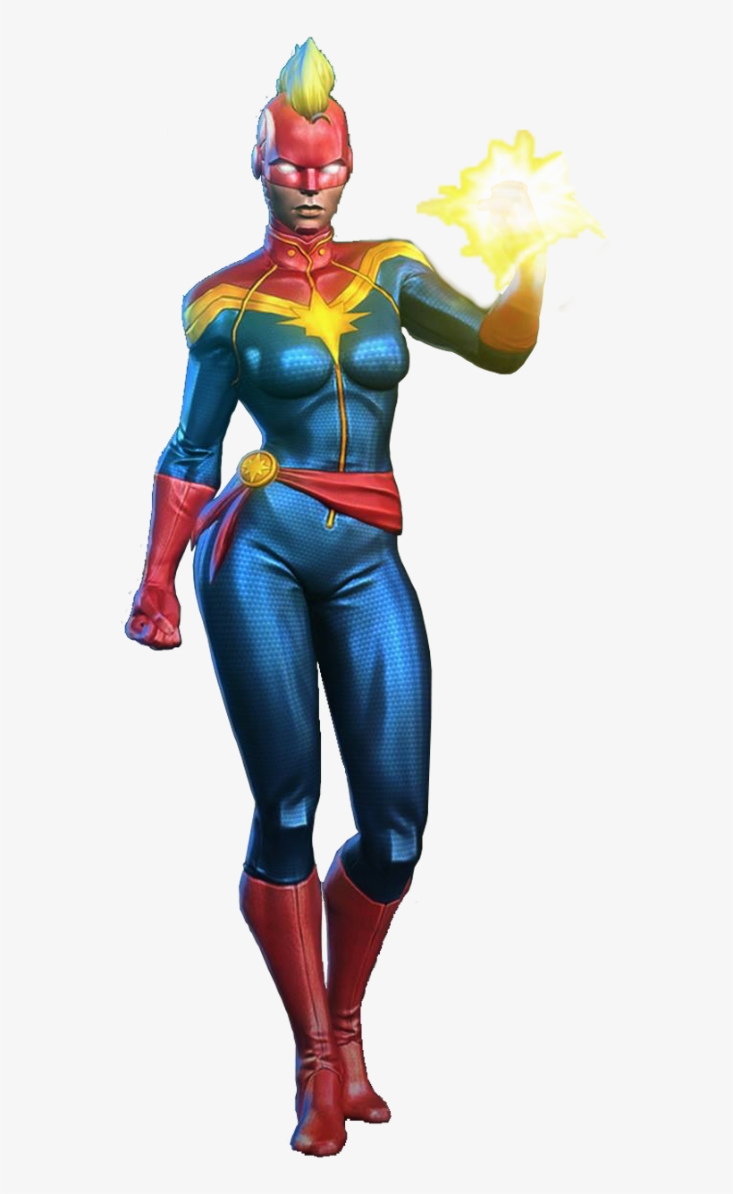 Captain Marvel - Captain Marvel Marvel Contest Of Champions, transparent png