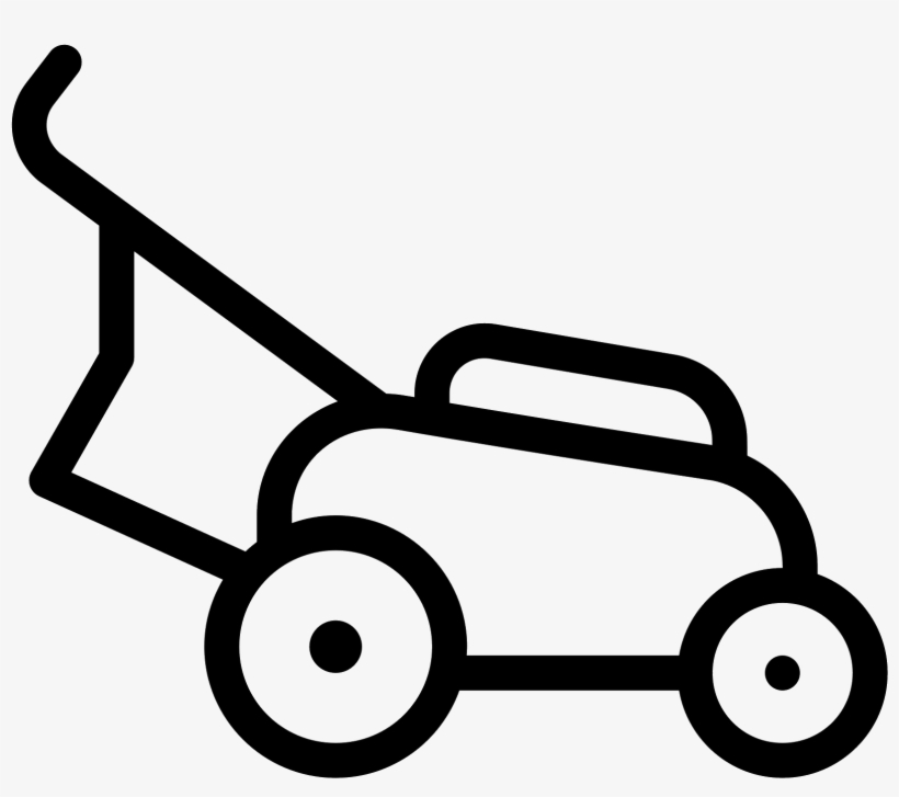 Lawn Mower Icon Free Picture Transparent Library - Cortacesped Icon, transparent png