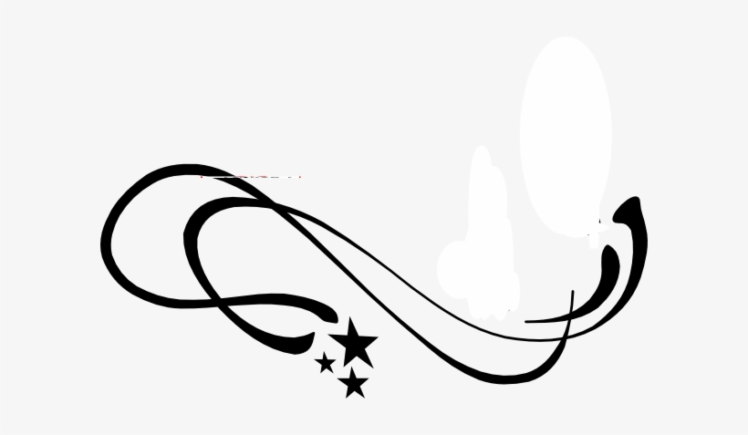 Swirl Clipart Swirl Star - Vines Clip Art, transparent png