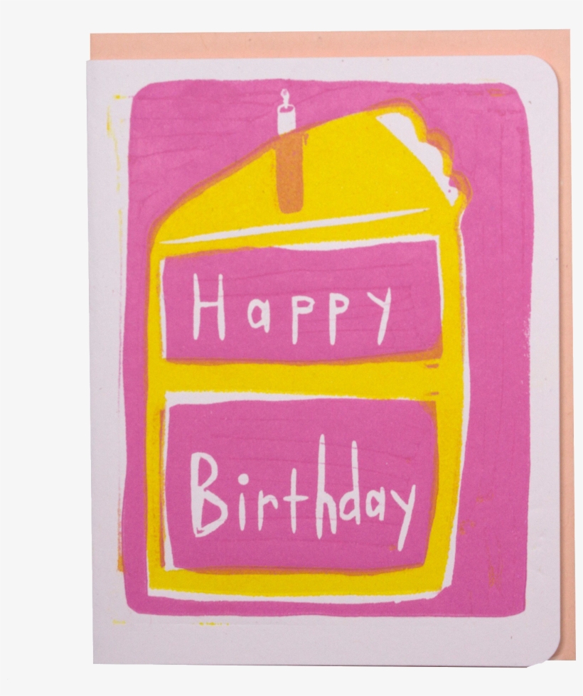 Happy Birthday Cake Card, transparent png