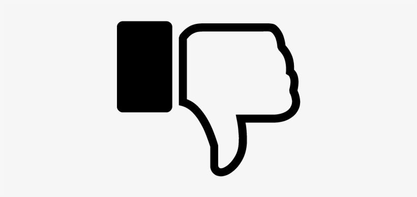 Svg Png - Thumbs Down Png, transparent png