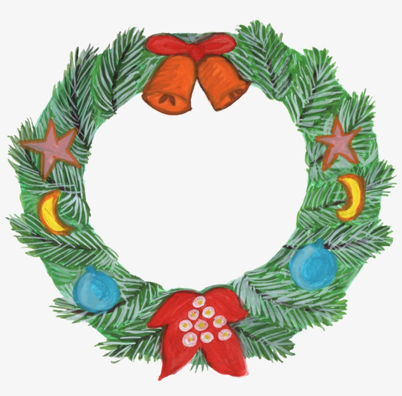 Png File Size - Wreath, transparent png