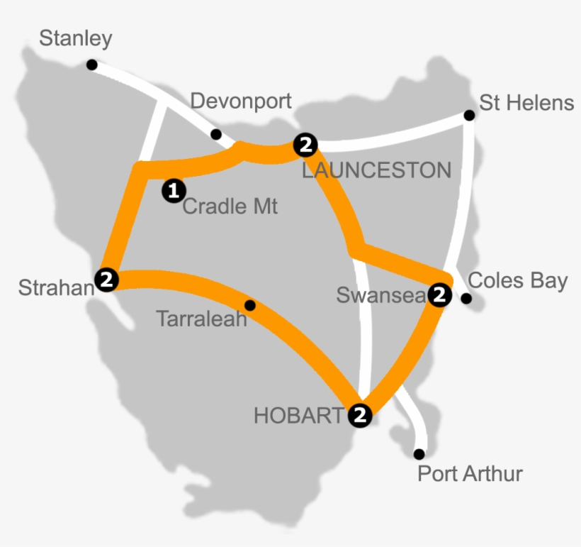 9 Night Loop Tasmania Holiday Packages Deal - St Helens To Hobart, transparent png