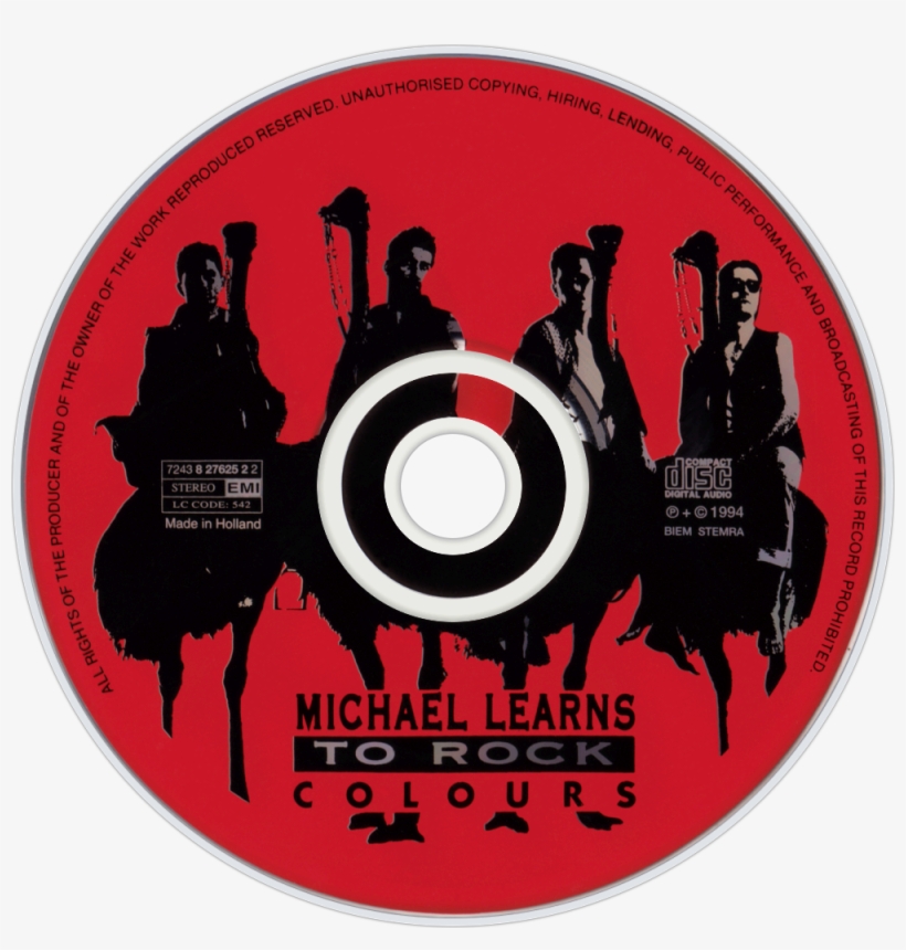 Michael Learns To Rock Colours Cd Disc Image - Michael Learns To Rock Colours, transparent png