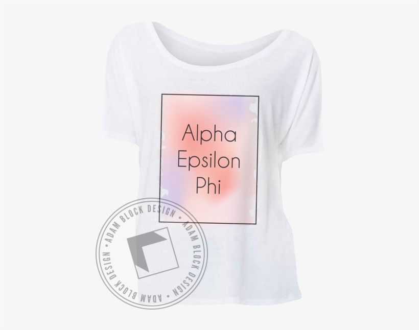 Alpha Epsilon Phi Watercolor Tee - Sigma Nu Snake Shirt, transparent png