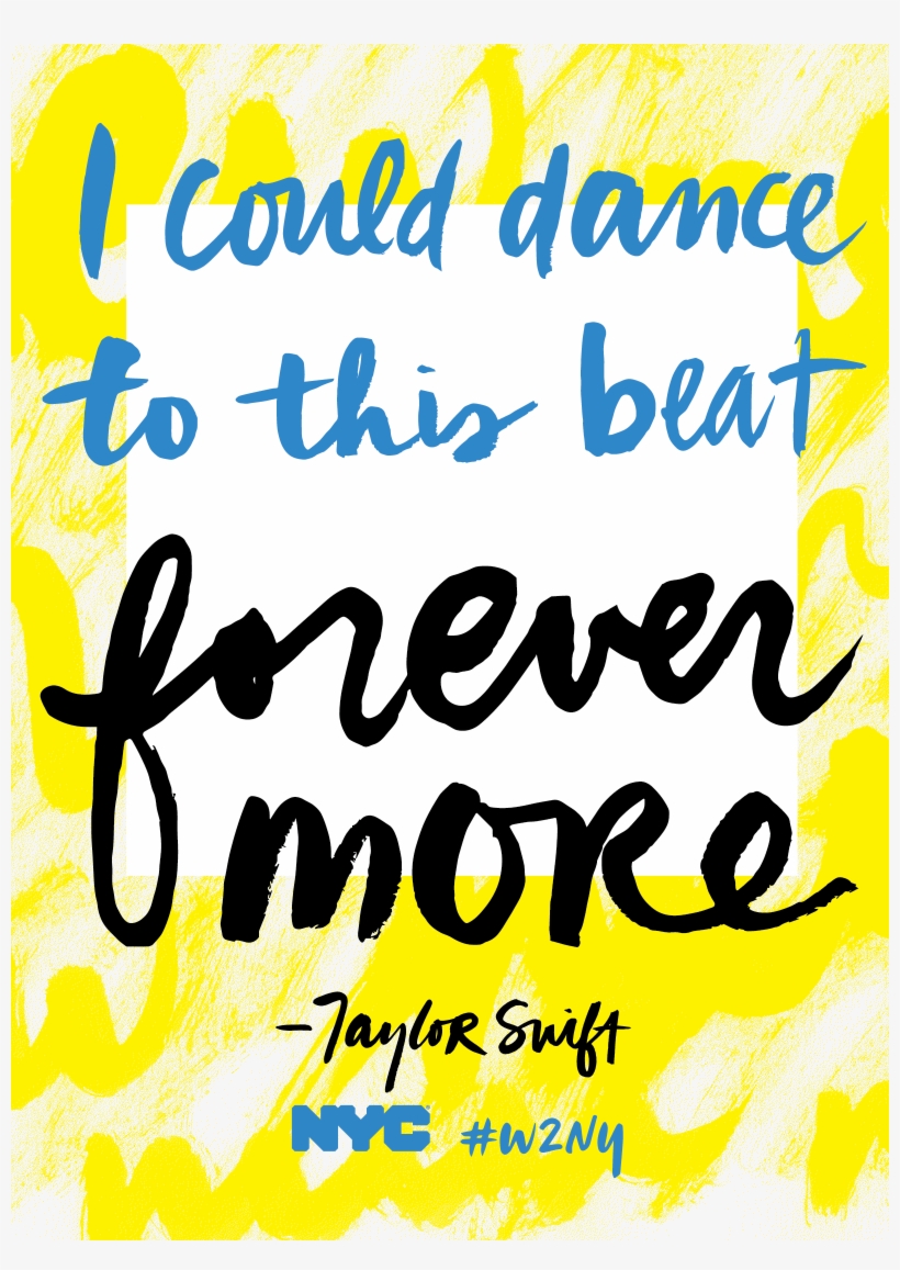 I Could Dance To This Beat Forever More Taylor Swift, - Nyc Taxi, transparent png