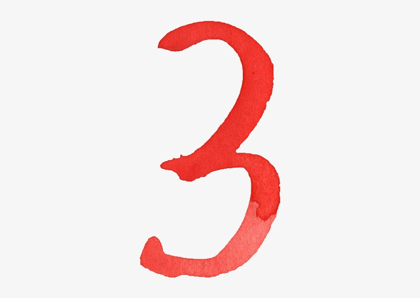 Free Download - Red Numbers Transparent, transparent png