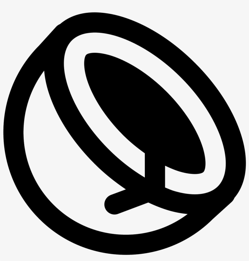 Coconut Icon Free Download Png And Vector - Portable Network Graphics, transparent png