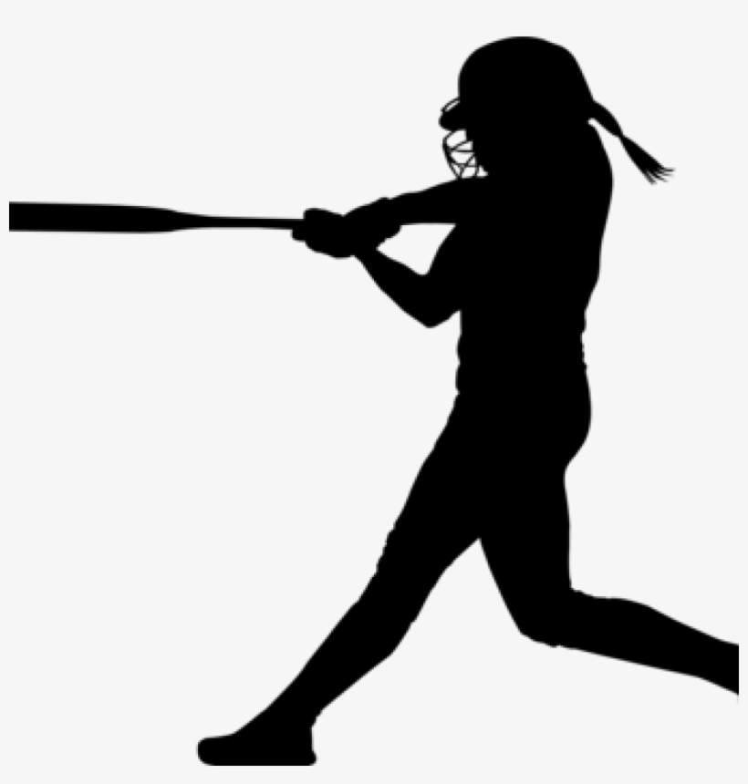 Wedding Hatenylo Com Hitter Logo So Cal - Softball Player Silhouette Clipart, transparent png