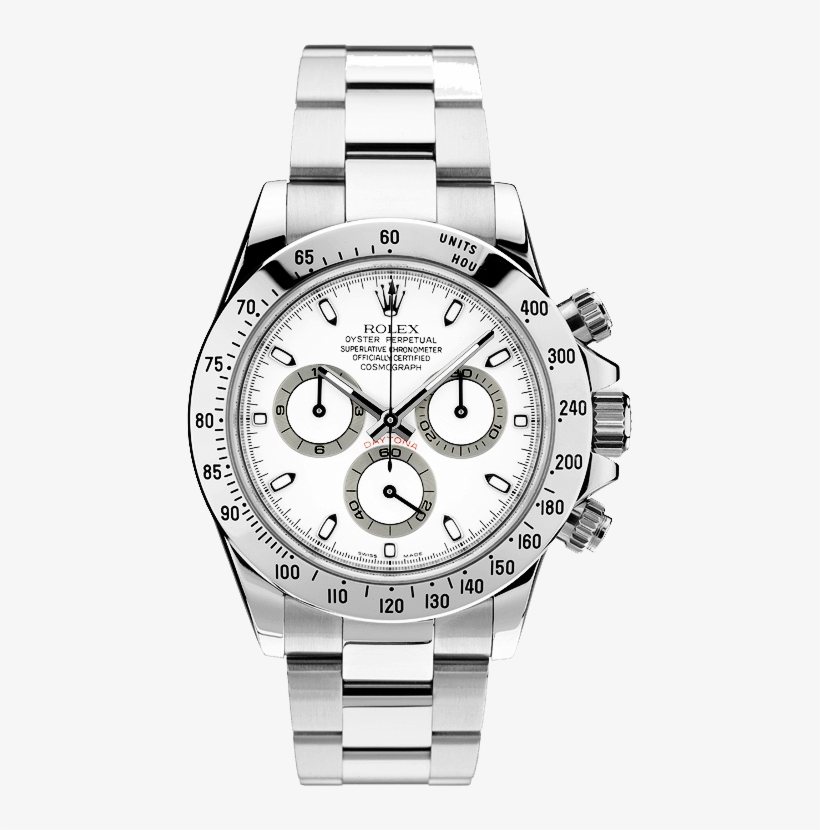 Rolex Oyster Perpetual Cosmograph Daytona White, transparent png