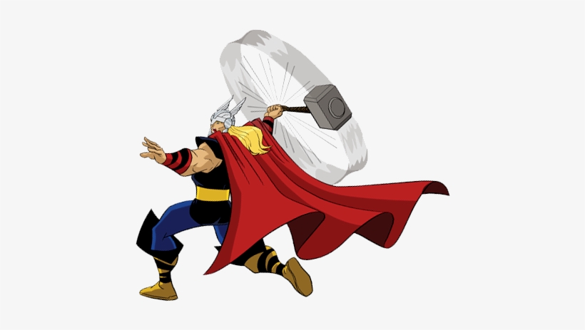 Thor Png Transparent Images, Pictures, Photos - Marvel Avengers: Earth's Mightiest Heroes! Vol. 4 (dvd), transparent png