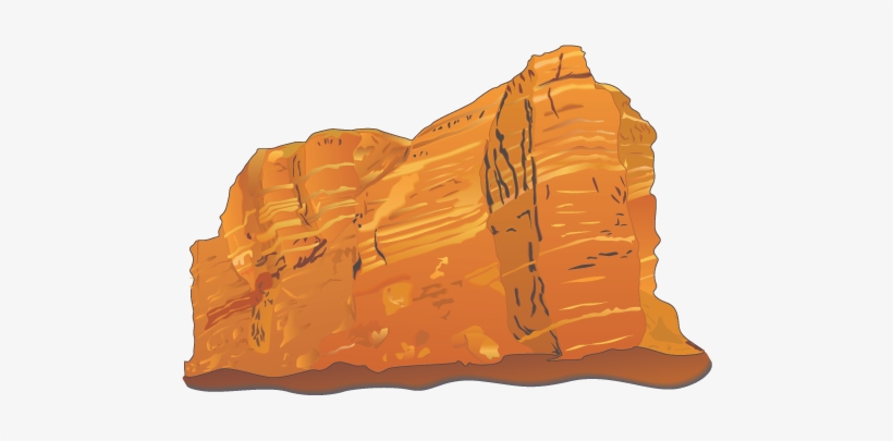 Red Rock - Illustration, transparent png