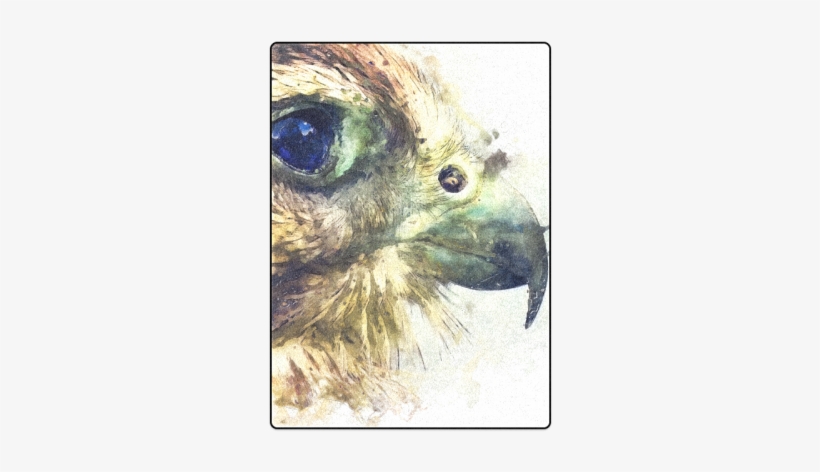 Kestrel Blanket 58"x80" - Paintings Of Kestrel, transparent png
