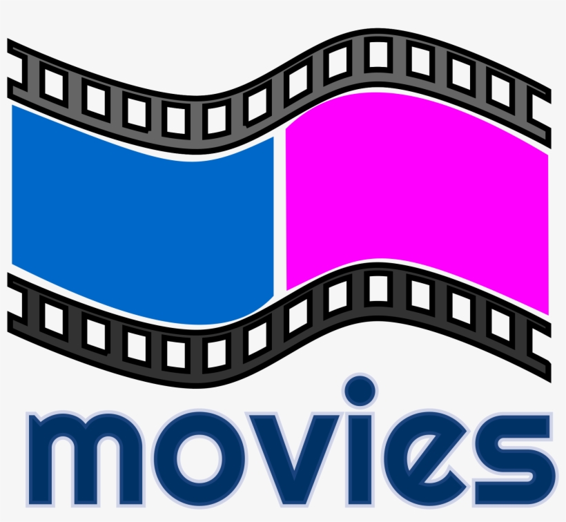Movie Clapperboard And Movie Reel Clipart - Movie Download Icon Png, transparent png