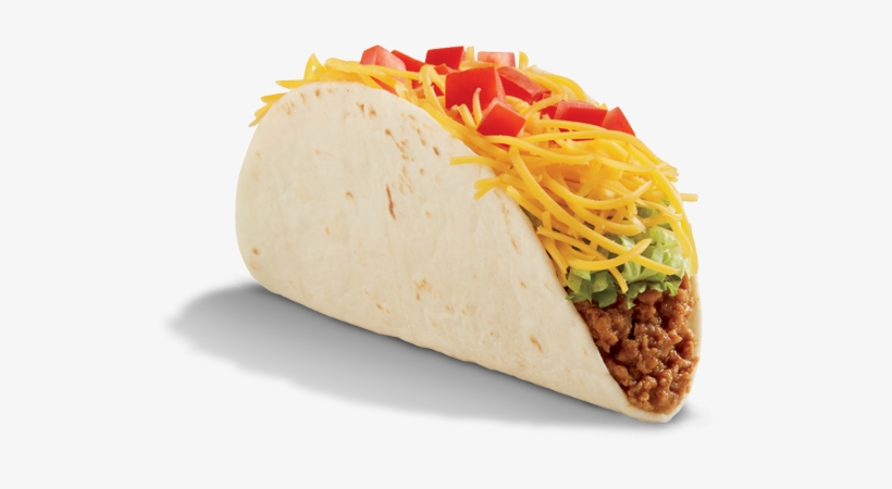 Taco Transparent Png Svg Transparent Library - Queso Crunch Taco Del Taco, transparent png