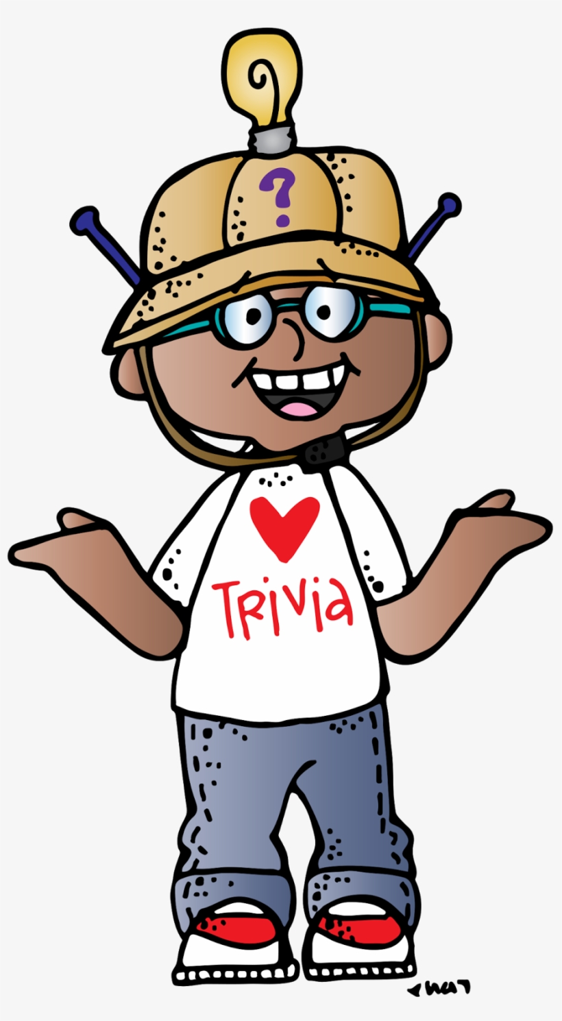 National Trivia Day Clip Art Jpg Black And White Download - Melonheadz Trivia, transparent png