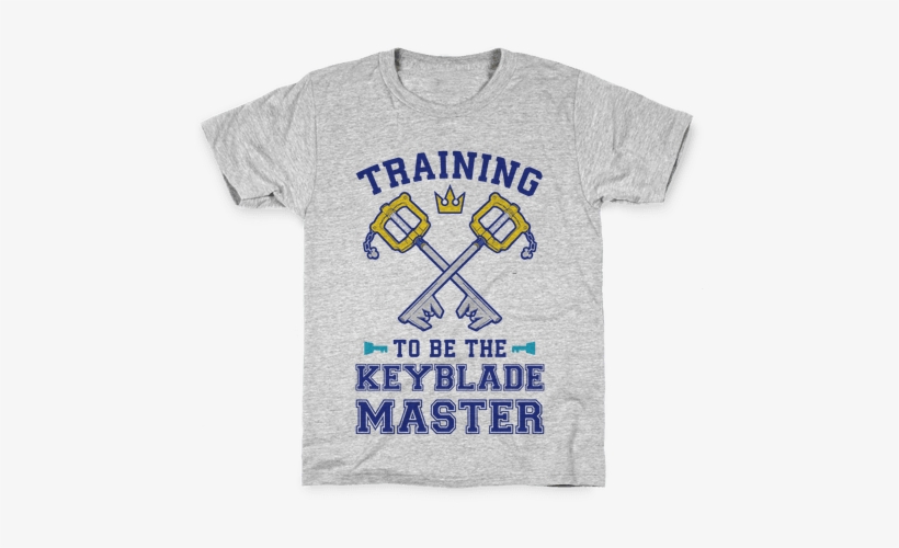 Training To Be The Keyblade Master Kids T-shirt - My Barb Costume Parody White Print T-shirt: Funny T-shirt, transparent png