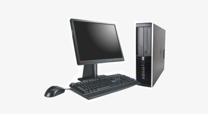 Hp Elite Pro 8000 Intel Core 2 Duo 4gb Memory 250gb - Hp Compaq 6005, transparent png