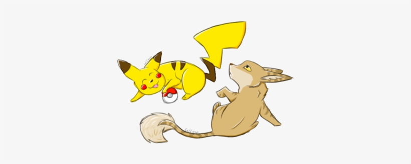 And Nala By Celciego - Pikachu, transparent png