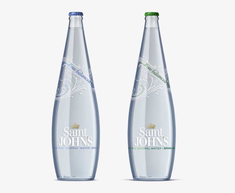 Our Glass Products - Mineral Water Glass Bottle, transparent png