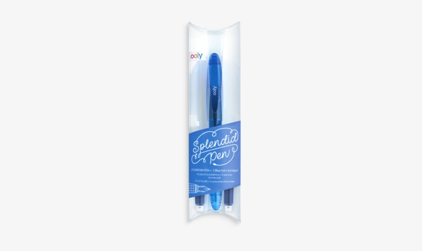 Splendid Fountain Pen - Ooly Handwritting Fountain Pen (132-071), transparent png