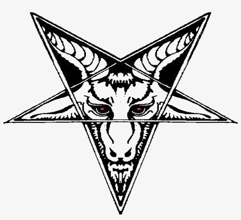 Clipart Resolution 2000*1739 - Satanic Goat Head Png, transparent png