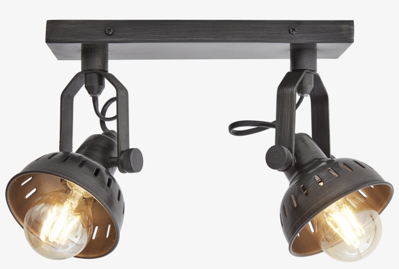 Swivel Spotlight Flush Mount - Industville Sw-dfm Double Swivel Adjustable Vintage, transparent png
